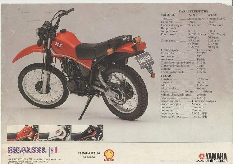 Yamaha XT550