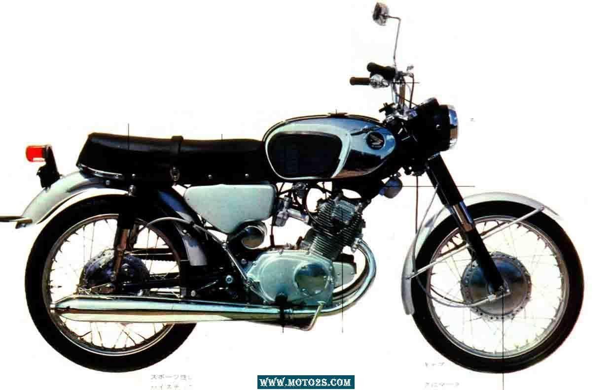 1967年honda Cb 125 Benli