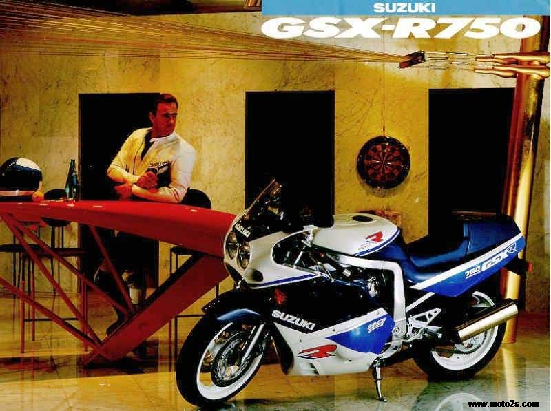 Goodridge Suzuki GSX750FK-FV 89-97 Goodridge NOIR S/S avant Blanc Course Frein Durites 